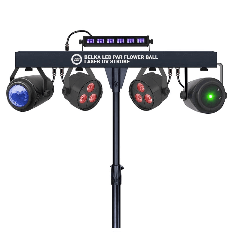 Belka LIGHT4ME LED Par Flower Ball Laser UV Strobe - 1